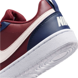 NIKE Court Borough Low Recraft Sneaker Kinder 602 - dark team red/soft pearl-midnight navy 39