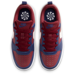 NIKE Court Borough Low Recraft Sneaker Kinder 602 - dark team red/soft pearl-midnight navy 39