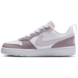 NIKE Court Borough Low Recraft Sneaker Kinder 134 - white/venice-plum fog-white 38.5