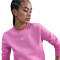 NIKE Sportswear Phoenix Fleece Crewneck Sweatshirt Damen 675 - playful pink/sail XS