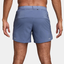 NIKE Stride Dri-FIT 5" Brief-Lined Laufshorts Herren 499 - world indigo/black/reflective silv XS
