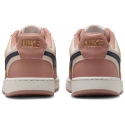 NIKE Court Vision Low-Top Sneaker Damen 606 - particle pink/midnight navy-pale ivory 42.5