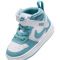 NIKE Court Borough Mid 2 Baby-Sneaker 129 - white/denim turq 17