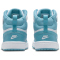 NIKE Court Borough Mid 2 Sneaker Kinder 129 - white/denim turq 28.5