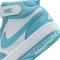 NIKE Court Borough Mid 2 Sneaker Kinder 129 - white/denim turq 28.5