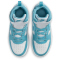 NIKE Court Borough Mid 2 Sneaker Kinder 129 - white/denim turq 28.5