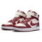 NIKE Court Borough Mid 2 Sneaker Kinder 013 - soft pearl/dark team red 28.5
