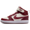 NIKE Court Borough Mid 2 Sneaker Kinder 013 - soft pearl/dark team red 28.5