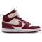 NIKE Court Borough Mid 2 Sneaker Kinder 013 - soft pearl/dark team red 28.5