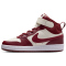 NIKE Court Borough Mid 2 Sneaker Kinder 013 - soft pearl/dark team red 28.5