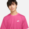 NIKE Sportswear Freizeit T-Shirt Herren 684 - pinksicle/white L