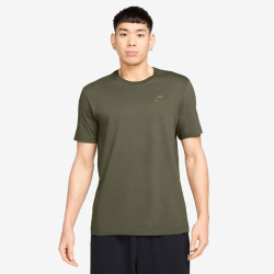 NIKE Sportswear Freizeit T-Shirt Herren 225 - medium olive/parachute beige L