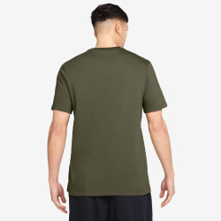 NIKE Sportswear Freizeit T-Shirt Herren 225 - medium olive/parachute beige L