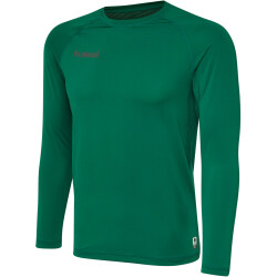 hummel First Performance langarm Funktionsshirt Kinder evergreen 140