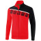 erima 5-C Präsentationsjacke red/black/white S