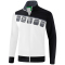 erima 5-C Pr&auml;sentationsjacke white/black/dark grey S