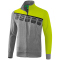 erima 5-C Pr&auml;sentationsjacke grey melange/lime pop/black S