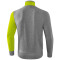 erima 5-C Präsentationsjacke grey melange/lime pop/black M