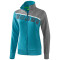 erima 5-C Präsentationsjacke Damen oriental blue mel./grey mel./white 40