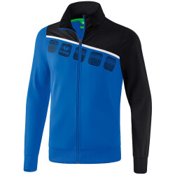 erima 5-C Polyesterjacke new royal/black/white S