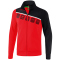 erima 5-C Polyesterjacke red/black/white S