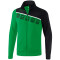 erima 5-C Polyesterjacke smaragd/black/white 116