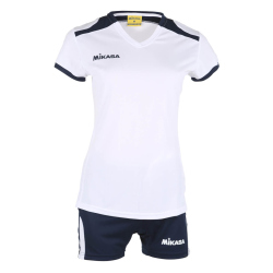 MIKASA TAITO Volleyball Trikot-Set Damen Weiß/Navy XL