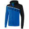erima 5-C Trainingsjacke mit Kapuze new royal/black/white M
