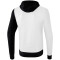 erima 5-C Trainingsjacke mit Kapuze white/black/dark grey 164