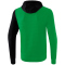erima 5-C Trainingsjacke mit Kapuze smaragd/black/white S