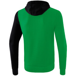 erima 5-C Trainingsjacke mit Kapuze smaragd/black/white XL