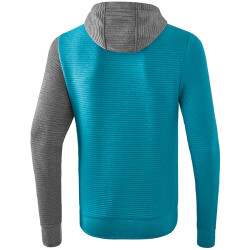 erima 5-C Trainingsjacke mit Kapuze oriental blue...
