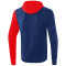 erima 5-C Trainingsjacke mit Kapuze new navy/red/white S