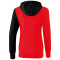 erima 5-C Trainingsjacke mit Kapuze Damen red/black/white 34