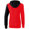 erima 5-C Trainingsjacke mit Kapuze Damen red/black/white 36