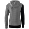 erima 5-C Trainingsjacke mit Kapuze Damen black/greymelange/white 40