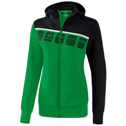 erima 5-C Trainingsjacke mit Kapuze Damen...