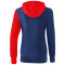 erima 5-C Trainingsjacke mit Kapuze Damen new navy/red/white 34