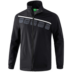 erima 5-C Allwetterjacke black/white M