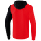 erima 5-C Hoodie red/black/white S