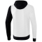 erima 5-C Hoodie white/black/dark grey M