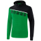 erima 5-C Hoodie smaragd/black/white S