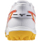 Mizuno Wave Lynx 2 Feldhockeyschuhe Kinder 98 - white/fiery coral 2/citrus 34