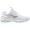 Mizuno Wave Stealth 6 Handballschuhe Damen 45 - white/blue tint 36.5
