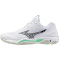 Mizuno Wave Stealth 6 Handballschuhe 16 - white/black/frozen emerald 38