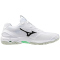 Mizuno Wave Stealth 6 Handballschuhe 16 - white/black/frozen emerald 38