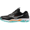 Mizuno Wave Stealth 6 Handballschuhe 12 - black/tangelo/ice green 39
