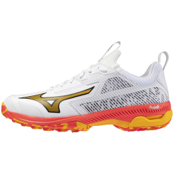 Mizuno Wave Panthera 2 Feldhockeyschuhe 98 - white/fiery...