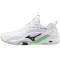 Mizuno Wave Stealth Neo 2 Handballschuhe 16 - white/black/frozen emerald 46.5