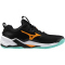 Mizuno Wave Stealth Neo 2 Handballschuhe 12 - black/tangelo/ice green 40.5